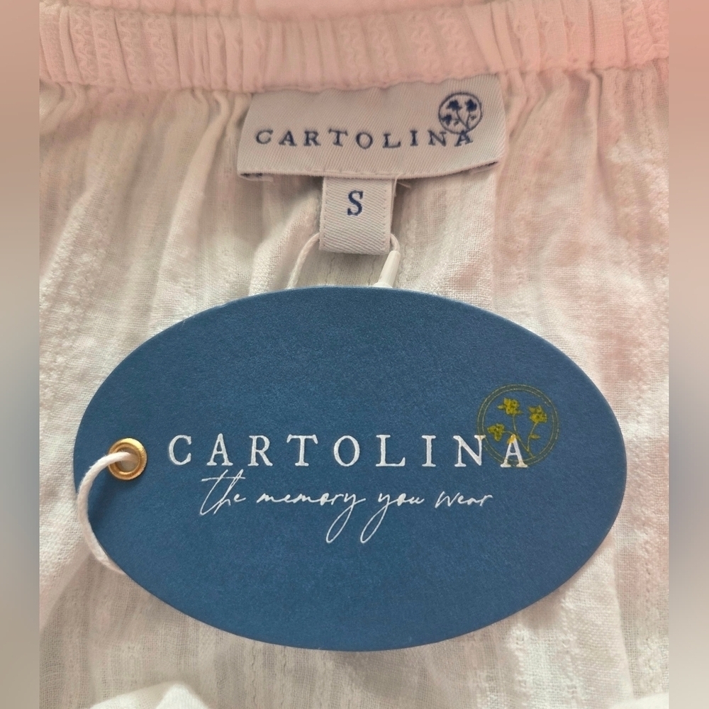 NEW CARTOLINA NANTUCKET ALBA COVER UP DRESS. - Picture 3 of 4